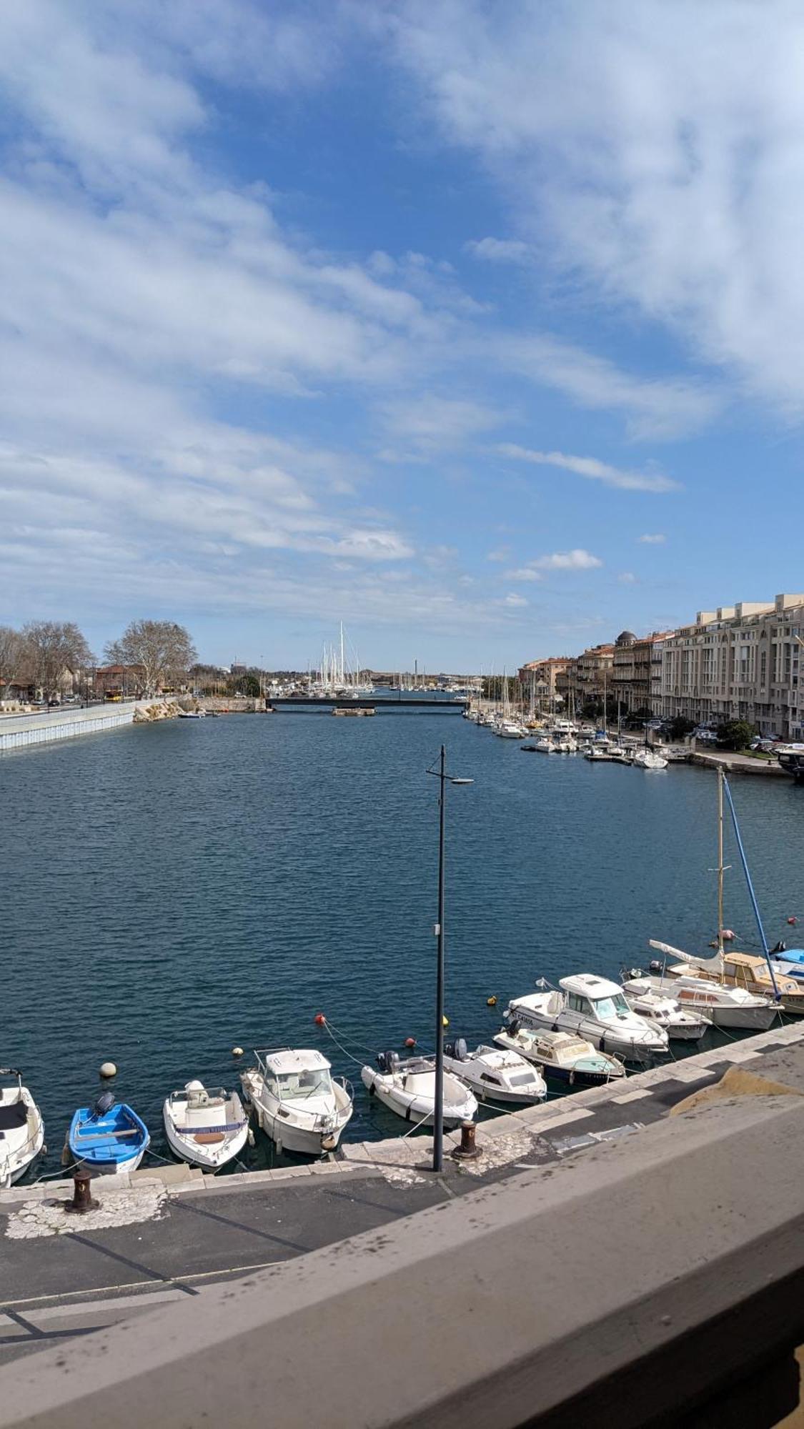 Apartamento T3 Avec Terrasse Avec Vue Exceptionnelle Sur Les Quais De Sète Exterior foto