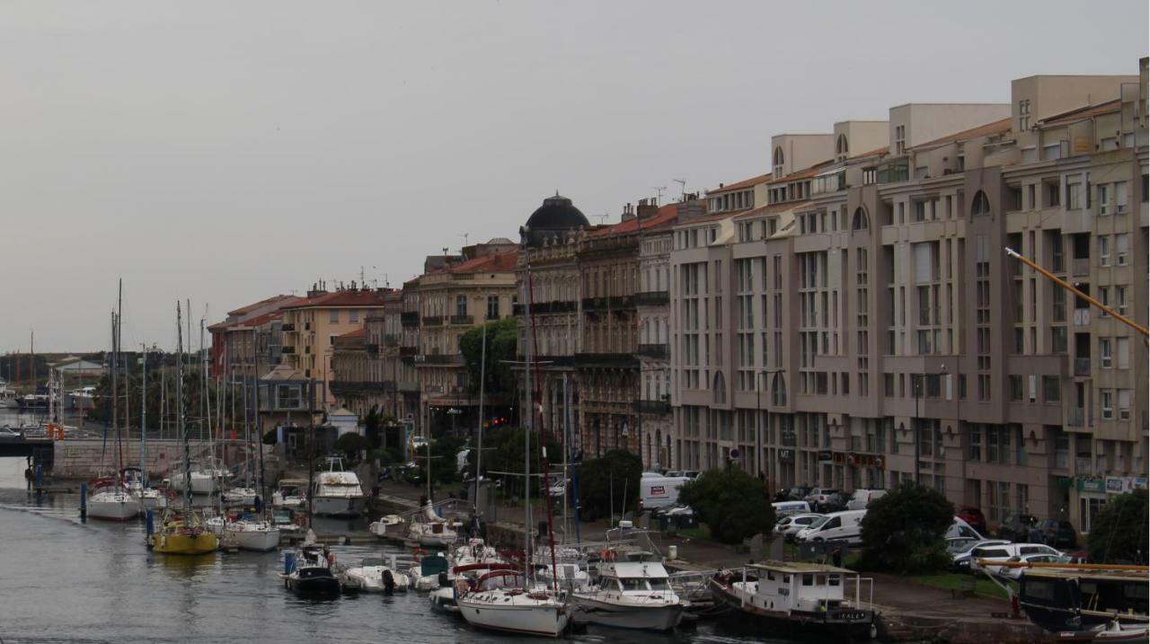 Apartamento T3 Avec Terrasse Avec Vue Exceptionnelle Sur Les Quais De Sète Exterior foto